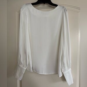 White Elegant Women's Blouse